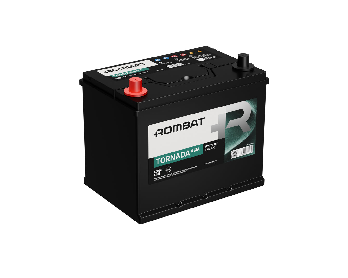 Tornada Asia 12V - 75AH