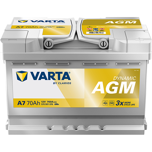 70 AH DYNAMIC AGM VARTA