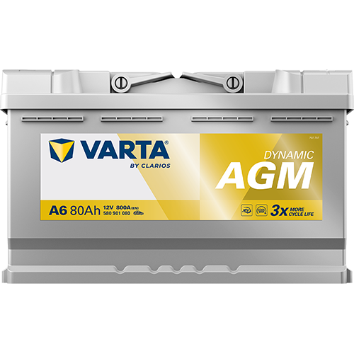 80 AH DYNAMIC AGM VARTA