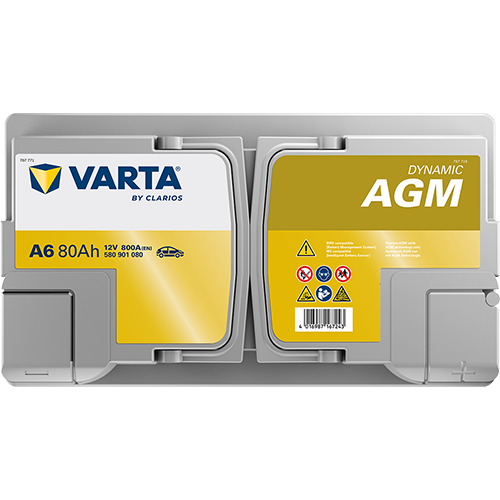 80 AH DYNAMIC AGM VARTA