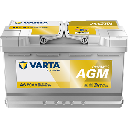80 AH DYNAMIC AGM VARTA
