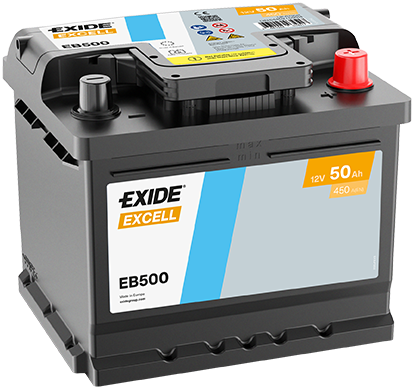 Baterie Auto EXIDE EXCELL 50 Ah EB500